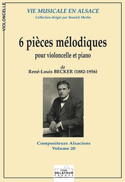 Picture of 6 PIECES MELODIQUES POUR VIOLONCELLE ET PIANO