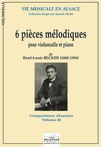 Picture of 6 PIECES MELODIQUES POUR VIOLONCELLE ET PIANO