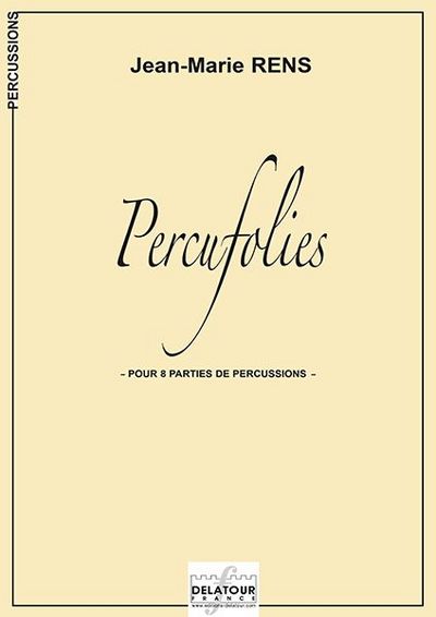 Picture of PERCUFOLIES POUR 8 PARTIES DE PERCUSSIONS