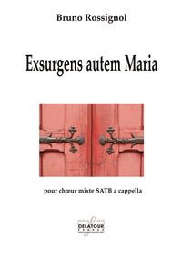 Image de EXSURGENS AUTEM MARIA  POUR CHOEUR MIXTE A CAPPELLA