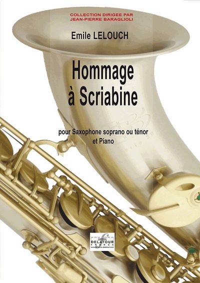 Picture of HOMMAGE A SCRIABINE POUR SAXOPHONE ALTO ET PIANO
