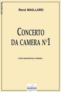 Picture of CONCERTO DA CAMERA N01 (CONDUCTEUR/SCORE)