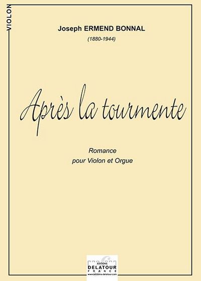 Picture of APRES LA TOURMENTE POUR VIOLON ET ORGUE
