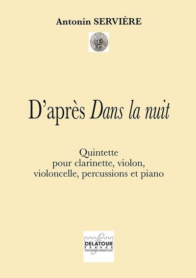 Picture of D'APRES DANS LA NUIT POUR QUINTETTE
