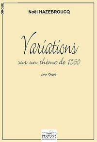 Picture of VARIATIONS POUR ORGUE SUR UN THEME DE 1560