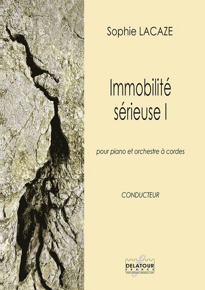 Image de IMMOBILITE SERIEUSE I POUR PIANO ET ORCHESTRE A CORDES (CONDUCTEUR)