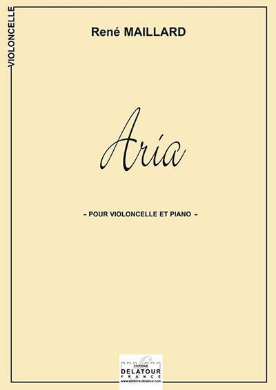 Picture of ARIA POUR VIOLONCELLE ET PIANO