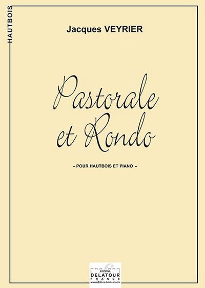Picture of PASTORALE ET RONDO POUR HAUTBOIS ET PIANO