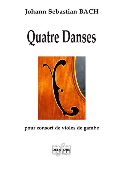 Image de QUATRE DANSES POUR CONSORT DE VIOLES DE GAMBE