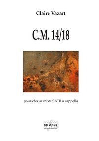 Picture of C.M. 14-18 POUR CHOEUR MIXTE SATB A CAPPELLA