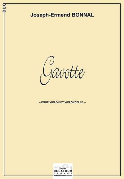 Picture of GAVOTTE POUR VIOLON ET VIOLONCELLE