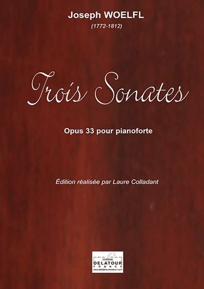 Picture of TROIS SONATES OP, 33 POUR PIANOFORTE