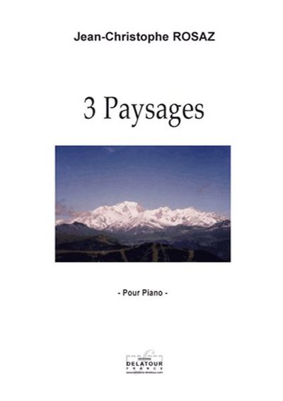 Picture of 3 PAYSAGES POUR PIANO