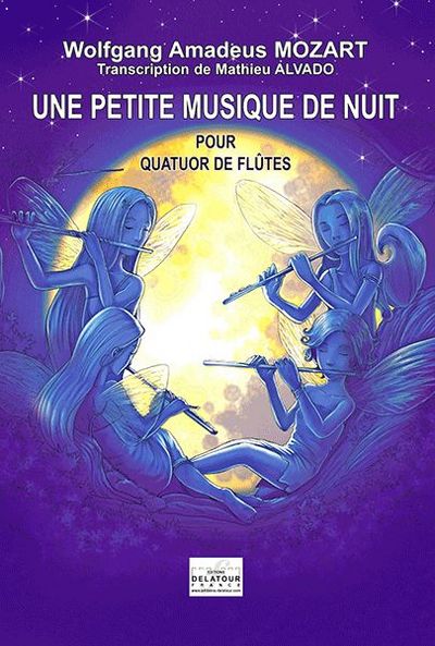 Picture of UNE PETITE MUSIQUE DE NUIT POUR QUATUOR DE FLUTES