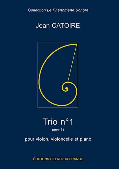 Picture of TRIO N01 POUR VIOLON, VIOLONCELLE ET PIANO