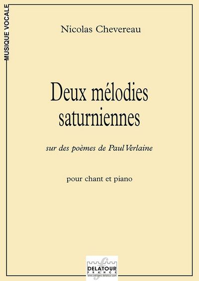Picture of DEUX MELODIE SATURNIENNES POUR VOIX ET PIANO