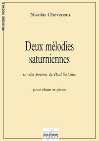 Picture of DEUX MELODIE SATURNIENNES POUR VOIX ET PIANO
