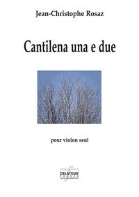 Image de CANTILENA UNA E DUE POUR VIOLON SEUL