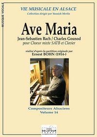 Picture of AVE MARIA (ADAPTATION E, BOHN) POUR CHOEUR MIXTE ET CLAVIER