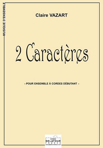 Picture of 2 CARACTERES POUR ENSEMBLE A CORDES DEBUTANT