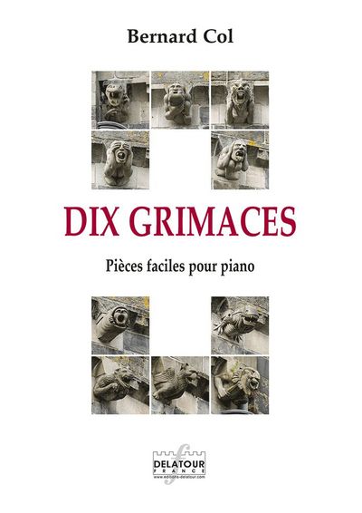 Picture of DIX GRIMACES - PIECES FACILES POUR LE PIANO