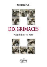 Picture of DIX GRIMACES - PIECES FACILES POUR LE PIANO