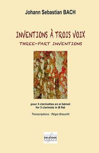 Picture of INVENTIONS A TROIS VOIX POUR 3 CLARINETTES
