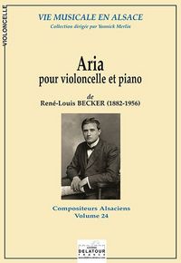 Picture of ARIA POUR VIOLONCELLE ET PIANO