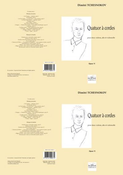 Picture of QUATUOR A CORDES - PARTITION DE POCHE