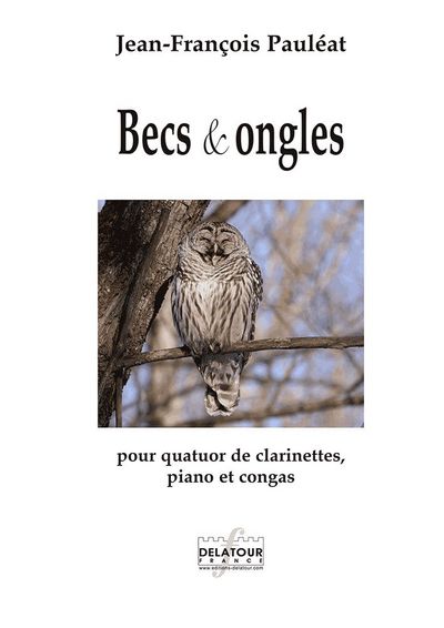 Picture of BECS ET ONGLES POUR QUATUOR DE CLARINETTES, PIANO ET CONGAS