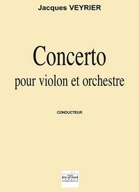 Picture of CONCERTO POUR VIOLON ET ORCHESTRE (CONDUCTEUR)