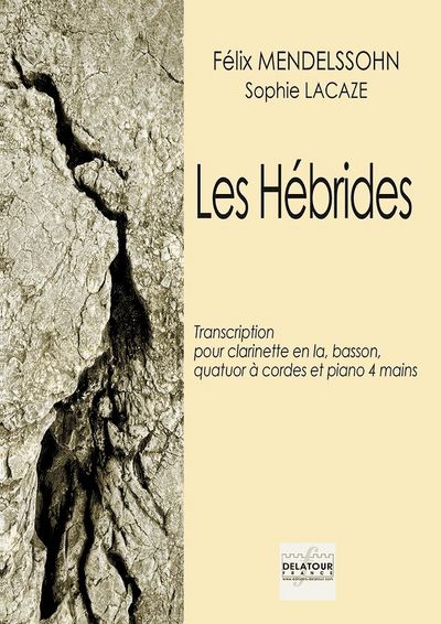 Picture of LES HEBRIDES POUR CLARINETTE EN LA, BASSON, QUATUOR A CORDES ET PIANO 4 MAINS