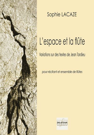 Picture of L'ESPACE ET LA FLUTE POUR RECITANT ET ENSEMBLE DE FLUTES - (CONDUCTEUR)