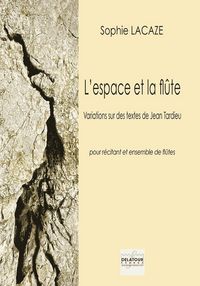 Picture of L'ESPACE ET LA FLUTE POUR RECITANT ET ENSEMBLE DE FLUTES - (CONDUCTEUR)