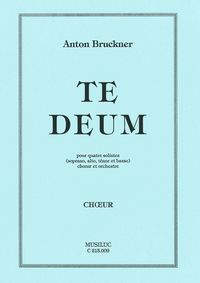 Picture of TE DEUM POUR 4 SOLISTES, CHOEUR ET ORCHESTRE