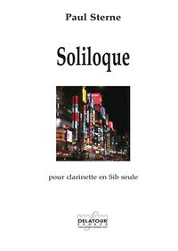 Picture of SOLILOQUE POUR CLARINETTE SOLO