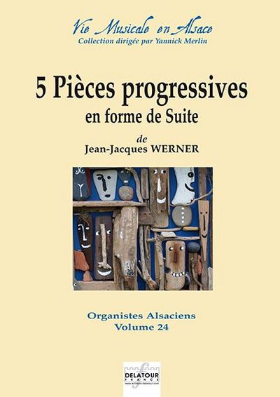 Picture of 5 PIECES PROGRESSIVES EN FORME DE SUITE POUR ORGUE