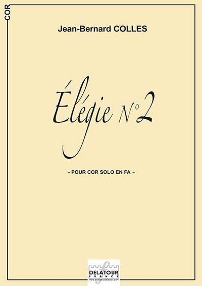 Picture of ELEGIE N02 POUR COR SOLO
