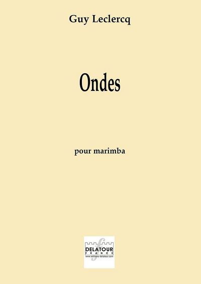 Picture of ONDES POUR MARIMBA