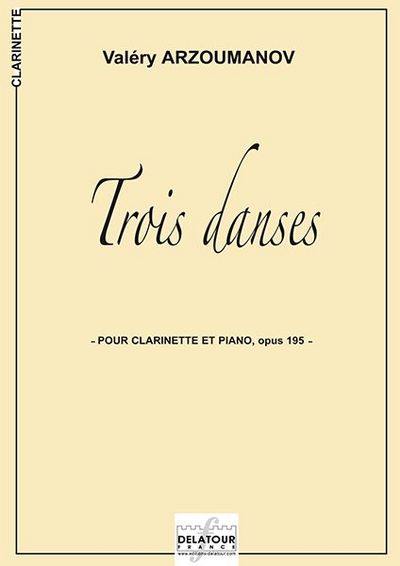 Picture of TROIS DANSES POUR CLARINETTE ET PIANO
