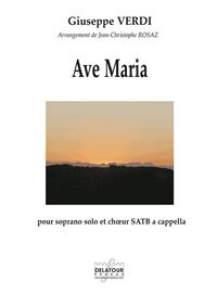 Picture of AVE MARIA POUR SOPRANO ET CHOEUR SATB A CAPPELLA