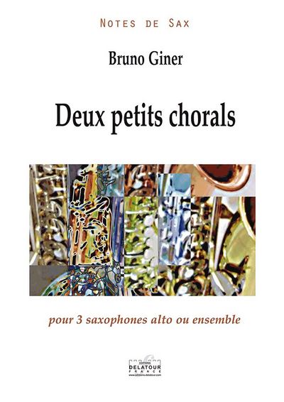 Picture of DEUX PETITS CHORALS POUR 3 SAXOPHONES ALTO OU ENSEMBLE