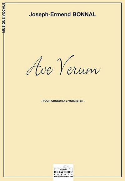Picture of AVE VERUM POUR CHOEUR A 3 VOIX (STB)