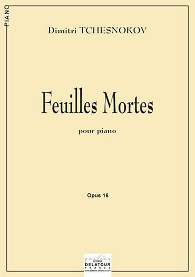 Picture of FEUILLES MORTES POUR PIANO