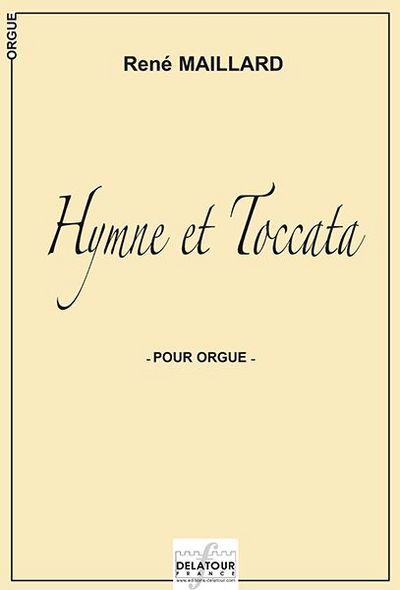 Picture of HYMNE ET TOCCATA POUR ORGUE