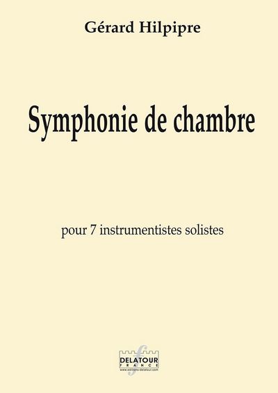 Picture of SYMPHONIE DE CHAMBRE POUR 7 INSTRUMENTISTES SOLISTES