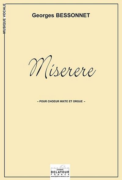 Picture of MISERERE POUR CHOEUR MIXTE ET ORGUE