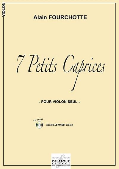 Picture of 7 PETITS CAPRICES POUR VIOLON SEUL