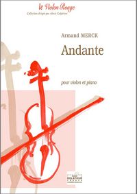 Picture of ANDANTE POUR VIOLON ET PIANO