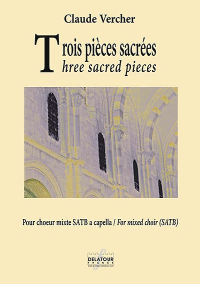 Picture of TROIS PIECES SACREES POUR CHOEUR MIXTE A CAPPELLA